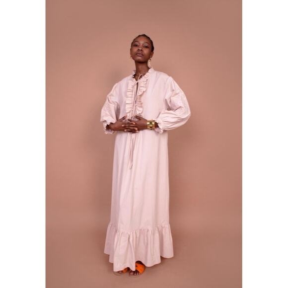 meadows Dresses & Skirts - meadows Lavender Dress Blush Long Sleeve Maxi